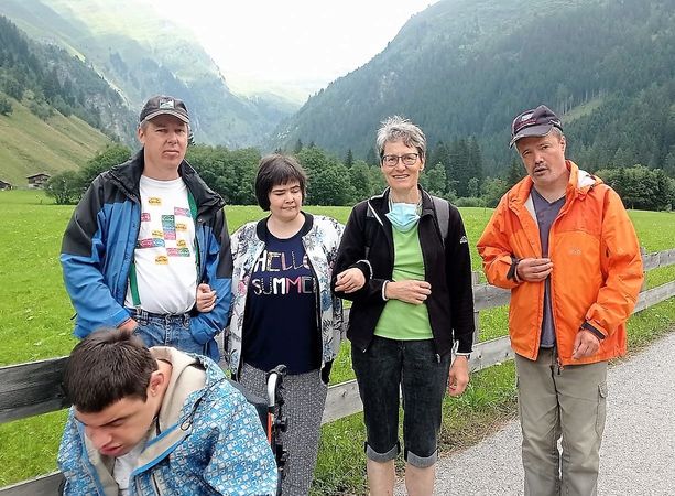Gruppe aus der Arche Tirol