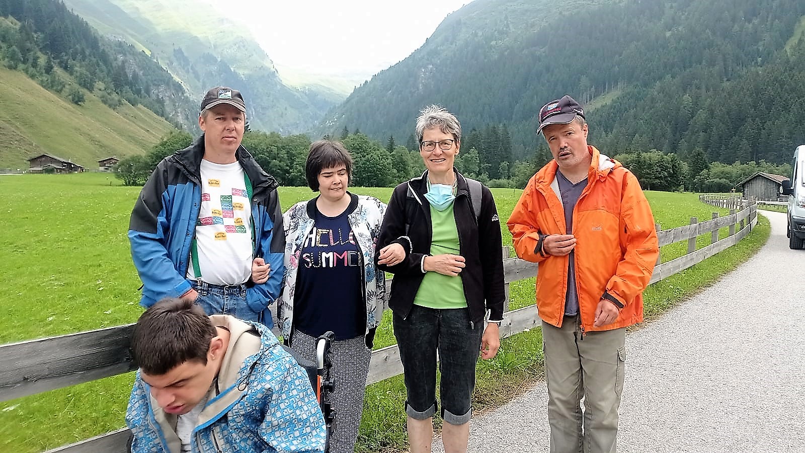 Gruppe aus der Arche Tirol